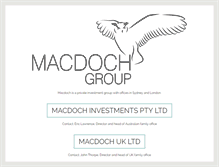 Tablet Screenshot of macdoch.com